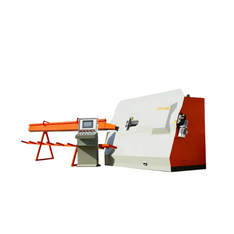 Construction Automatic Stirrup Bending Machine 30 Times/Min Steel Bar ...
